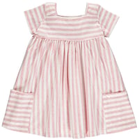 Vignette STRIPE ベビーワンピース ピンク 80cm