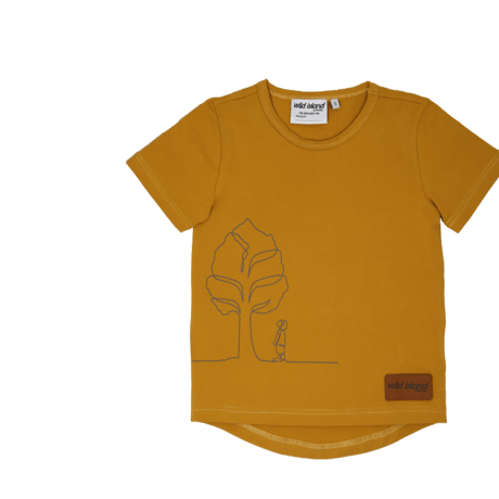 wild island Apparel The Dreamer T 半袖 Mustard 100cm