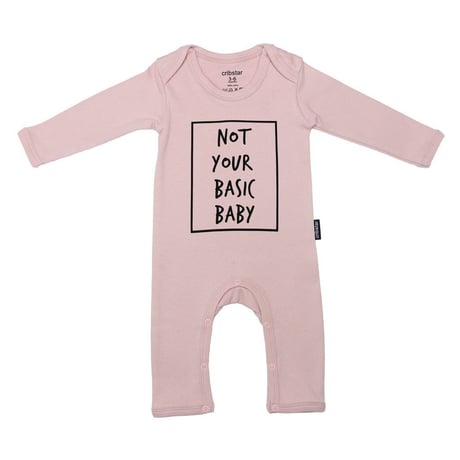Cribstar Not Your Basic Baby Romper ピンク 72cm