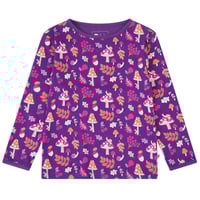 Piccalilly キッズ 長袖Tシャツ キノコ 92-128cm