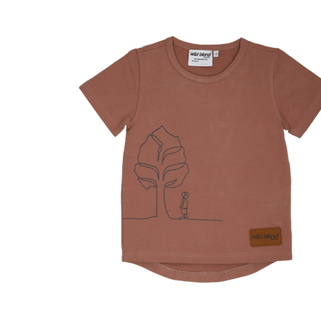 wild island Apparel The Dreamer T 半袖 ダスティピンク 100cm