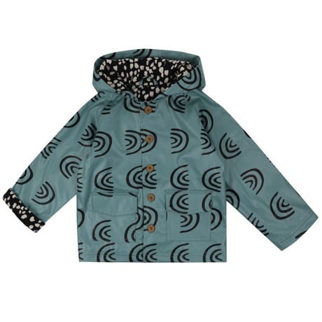 Turtledove London ウォータープルーフコート レインボー 92-116cm