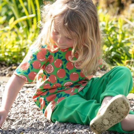 Piccalilly オレンジ Tシャツ 80/86cm
