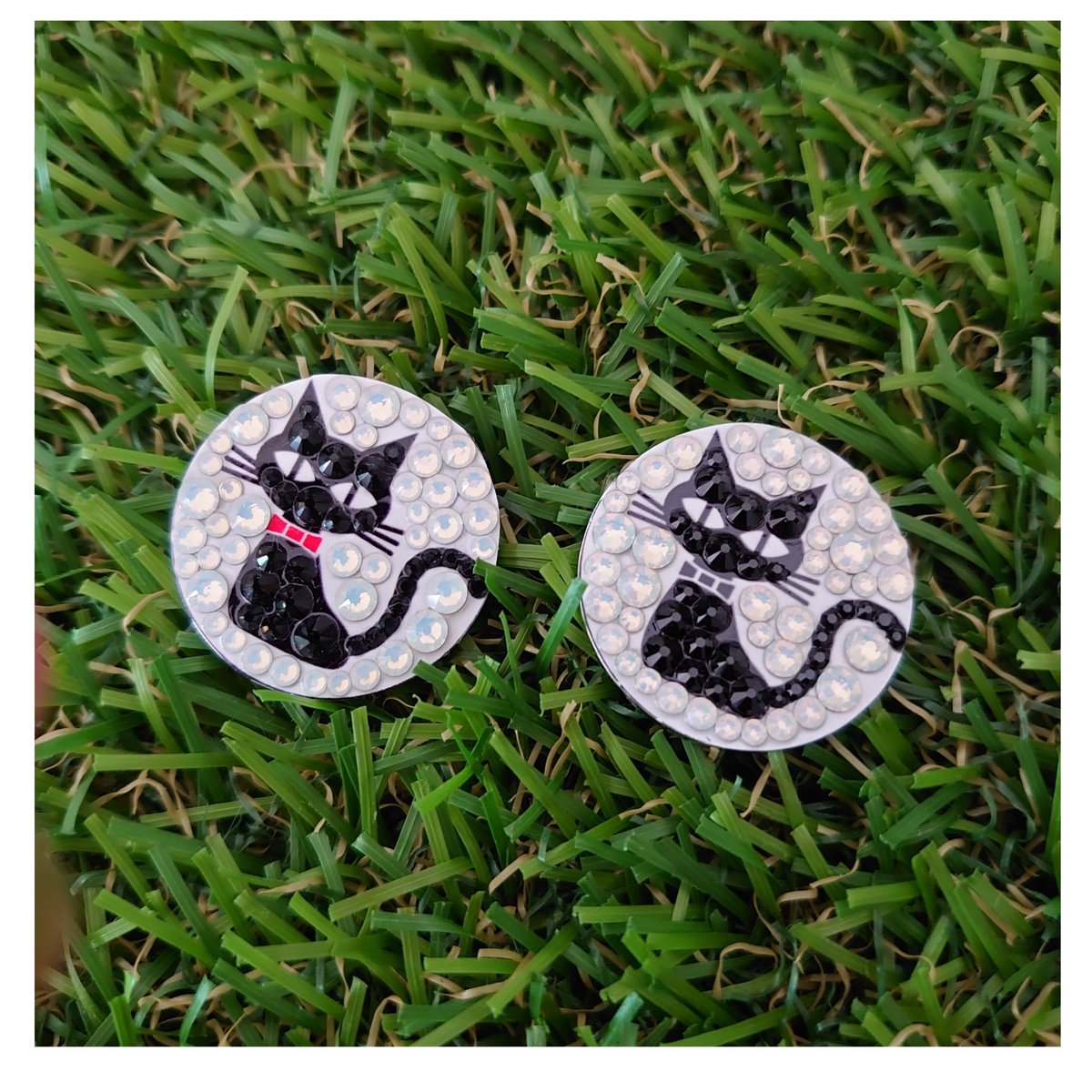 稀少 BELT FACTORY ゴルフマーカー付き ベルト スワロフスキー 黒 稀少 BELT FACTORY ゴルフマーカー付き ベルト スワロフスキー