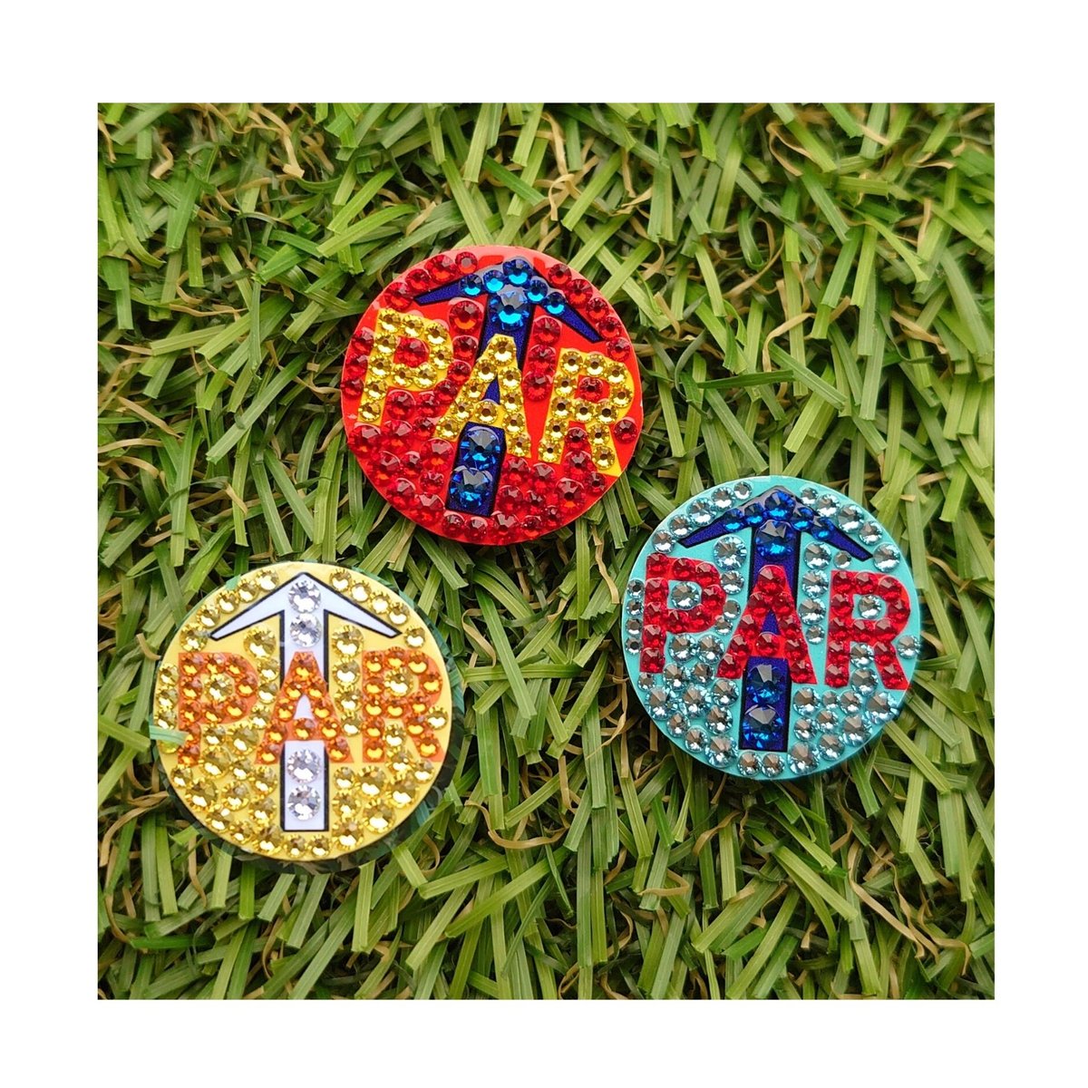 【　鴉さま専用　】PUERTA DEL SOL  ゴルフ マーカー PAR取っちゃおう ゴルフマーカー | Decosuru's STORE