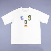 Print T-shirt “Face 2” / プリントTシャツ“フェイス 2”