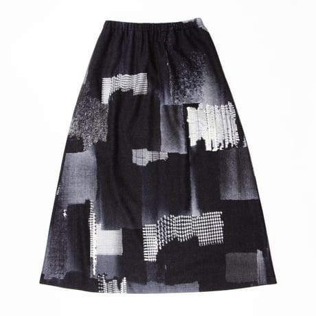Classic Pattern Mix Skirt / クラシックパターンミックススカート