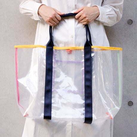 Transparent Tote bag L / 透明トートバッグ L