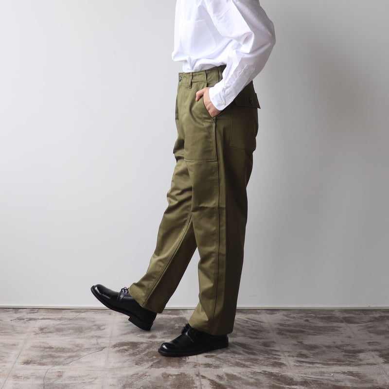 sasanqua by trees サザンカ US ARMY ファティーグパンツ sasanqua by trees サザンカバイツリース Backsatin Us army