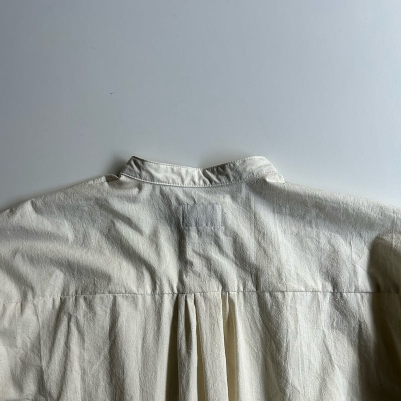 Bourette noil work over shirts(ブーレットノイルワークオーバーシ