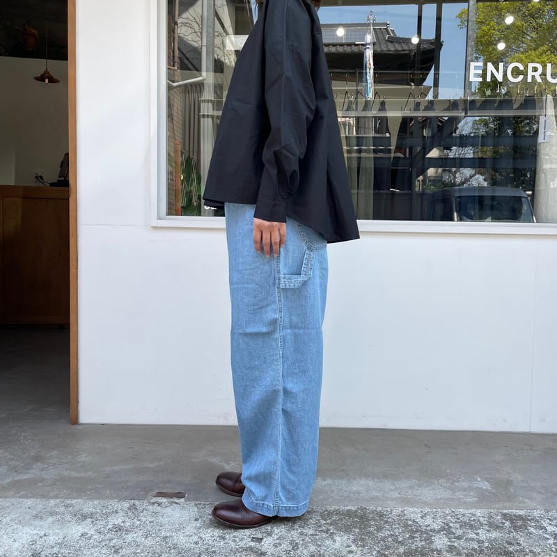 おちょやんデニム 8oz denim easy painter pants (8オンスデニムイージー