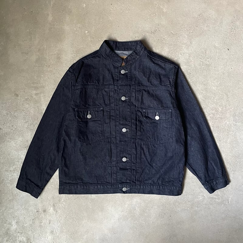 Stand collar 2nd denim jacket(スタンドカラーデニムジャケット Stand collar 2nd denim jacket(スタンドカラーデニムジャケット