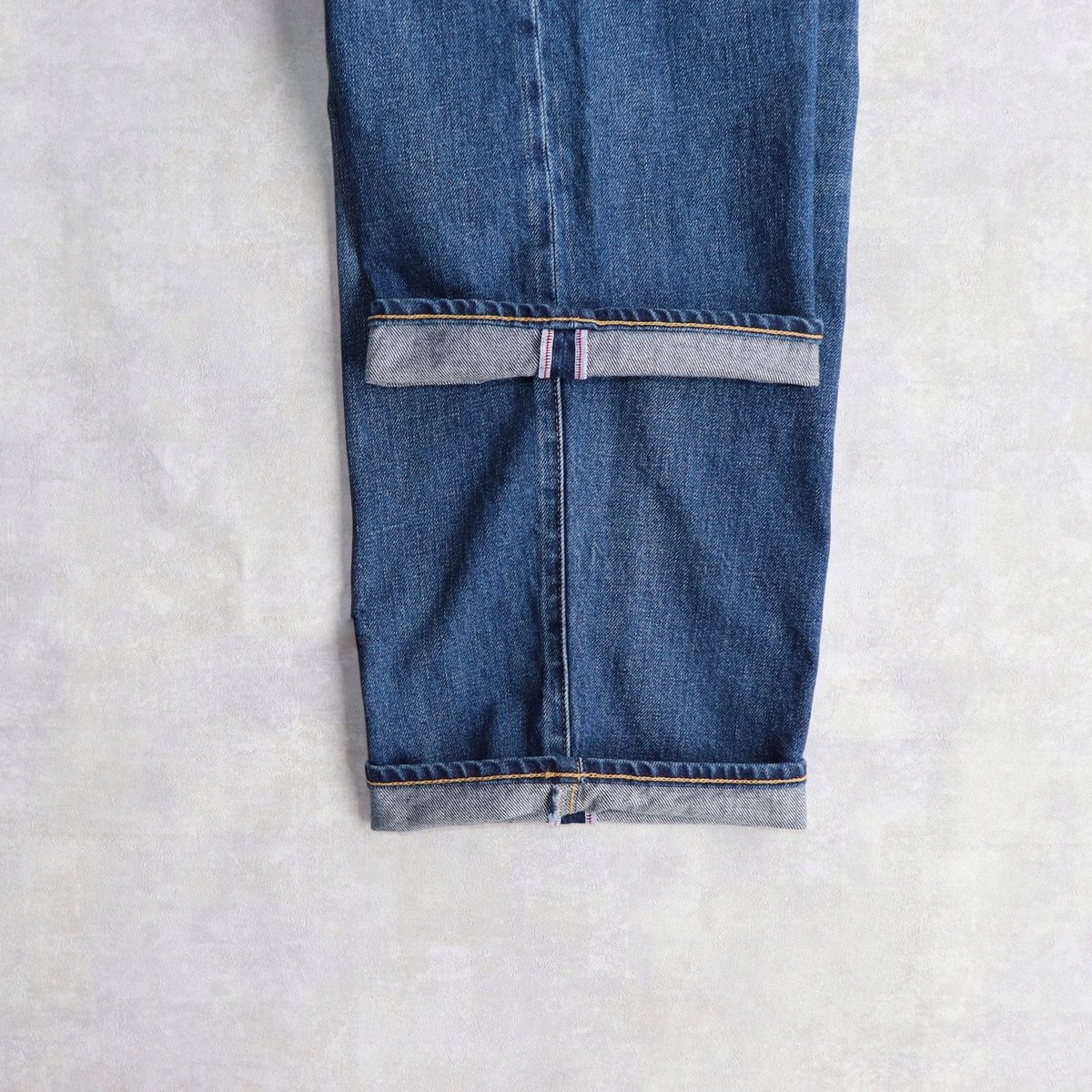 Wide Straight Denim (ワイドストレートデニム) -Used Wash AN...