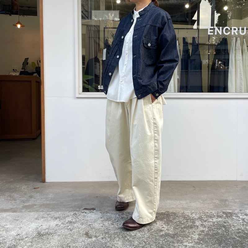 Stand collar 2nd denim jacket(スタンドカラーデニムジャケット)A