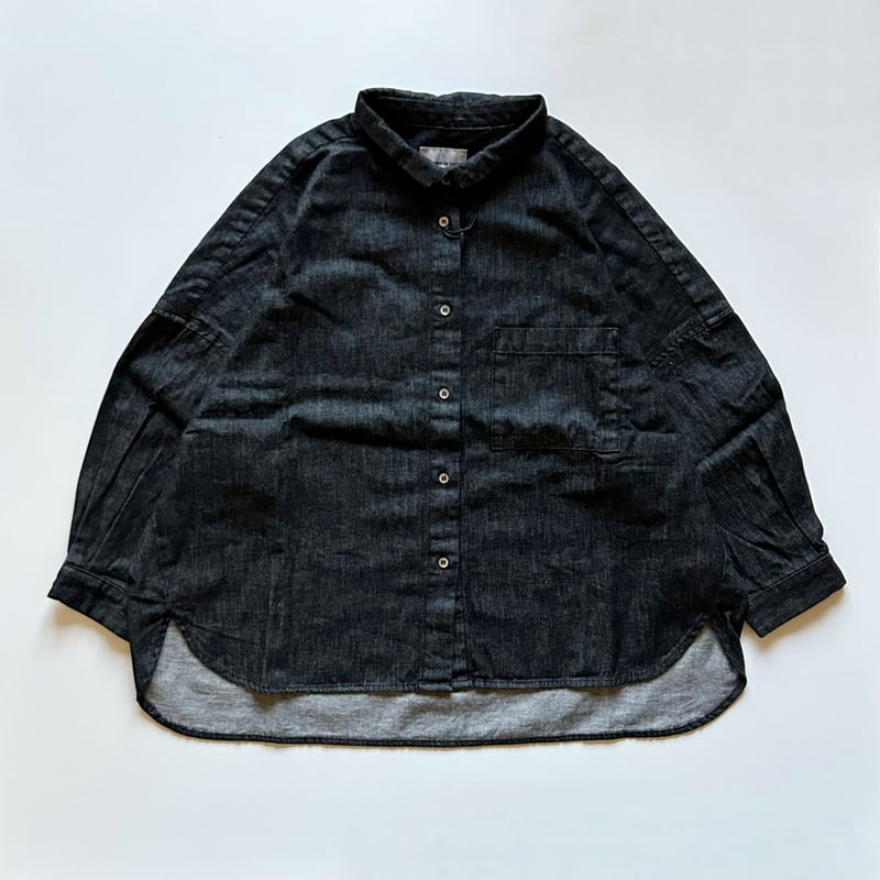 Denim over shirts (デニムオーバーシャツ) AN-223D | sasanq Denim over shirts (デニムオーバーシャツ) AN-223D | sasanq