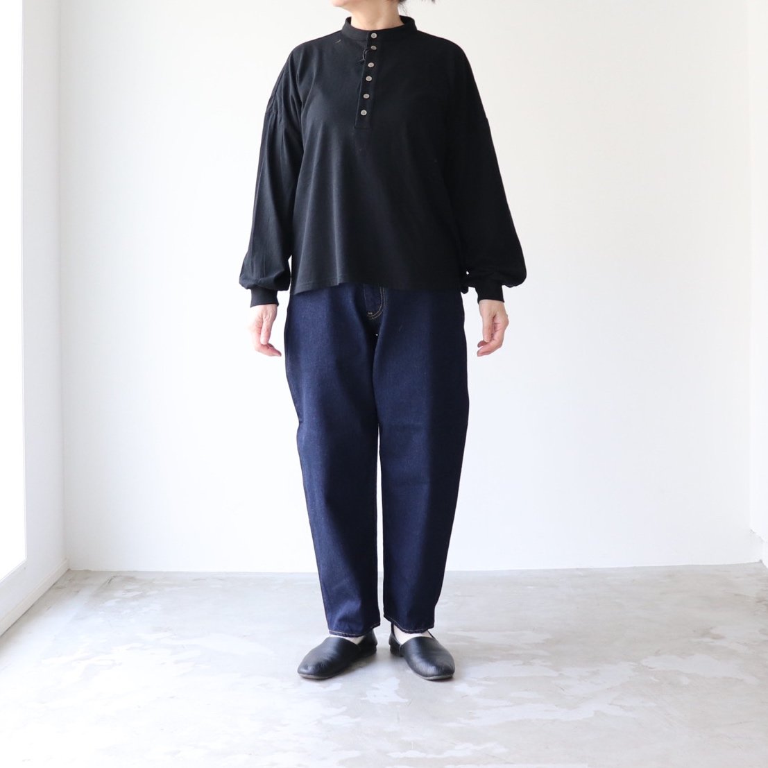 QUNG Teddy Straight Denim カフェラテ QUNG Teddy Straight Denim カフェラテ QUNG Teddy Straight