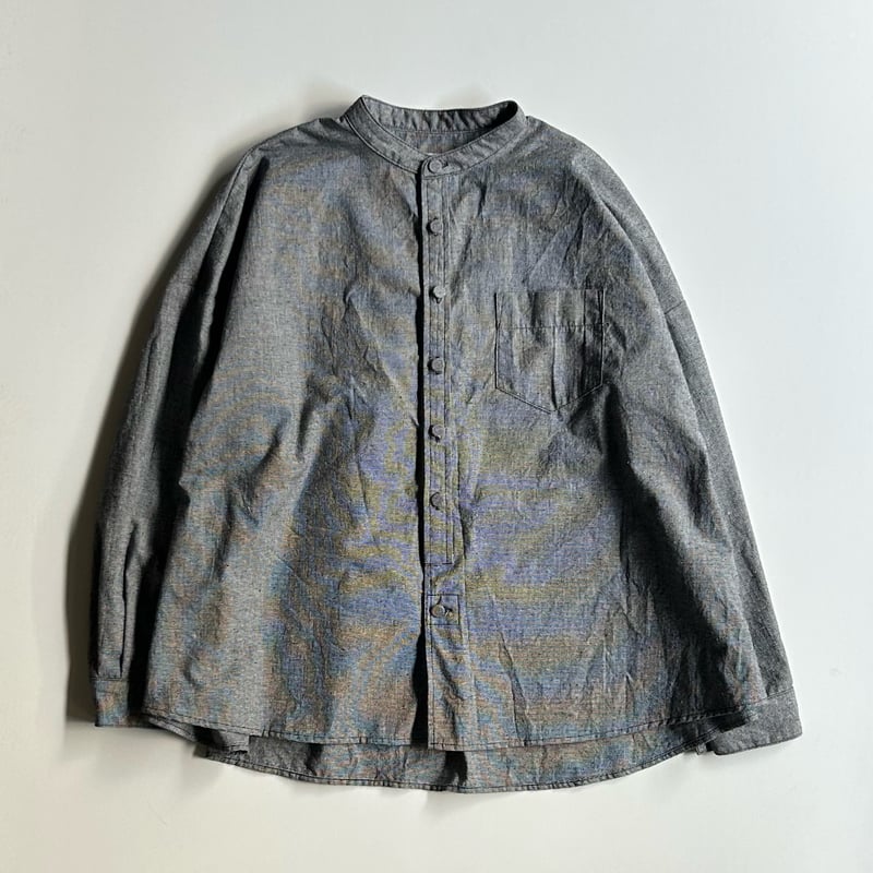 Bourette noil work over shirts(ブーレットノイルワークオーバーシ
