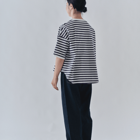 Ultimaborder half sleeve cut sew(ウルティマボーダーハーフスリーブカットソー)AN-326