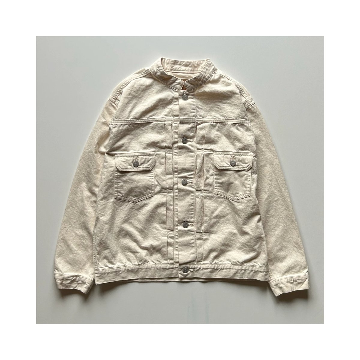 Stand collar 2nd denim jacket(スタンドカラーデニムジャケット