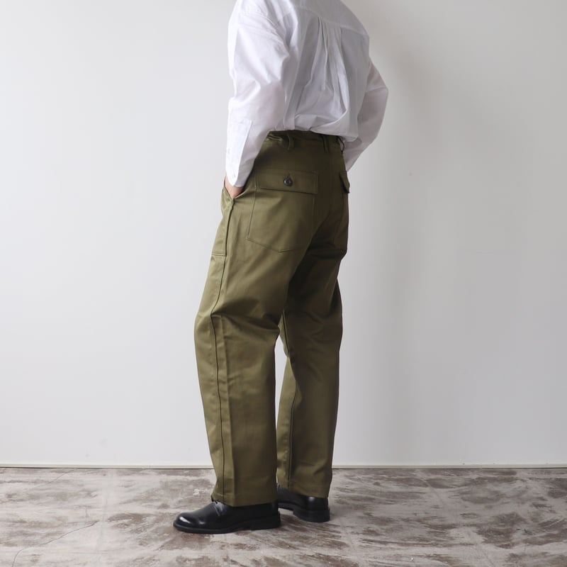 sasanqua by trees サザンカ US ARMY ファティーグパンツ sasanqua by trees サザンカバイツリース Backsatin Us army