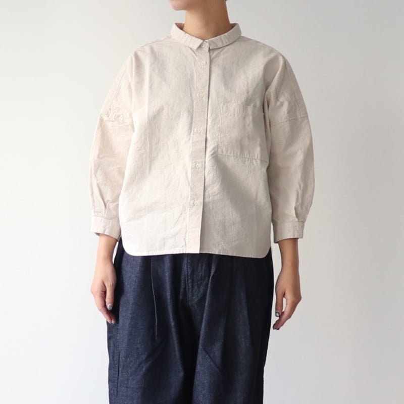Cotton hemp over shirts (コットンヘンプオーバーシャツ) AN-223 Cotton hemp over shirts (コットンヘンプオーバーシャツ) AN-223