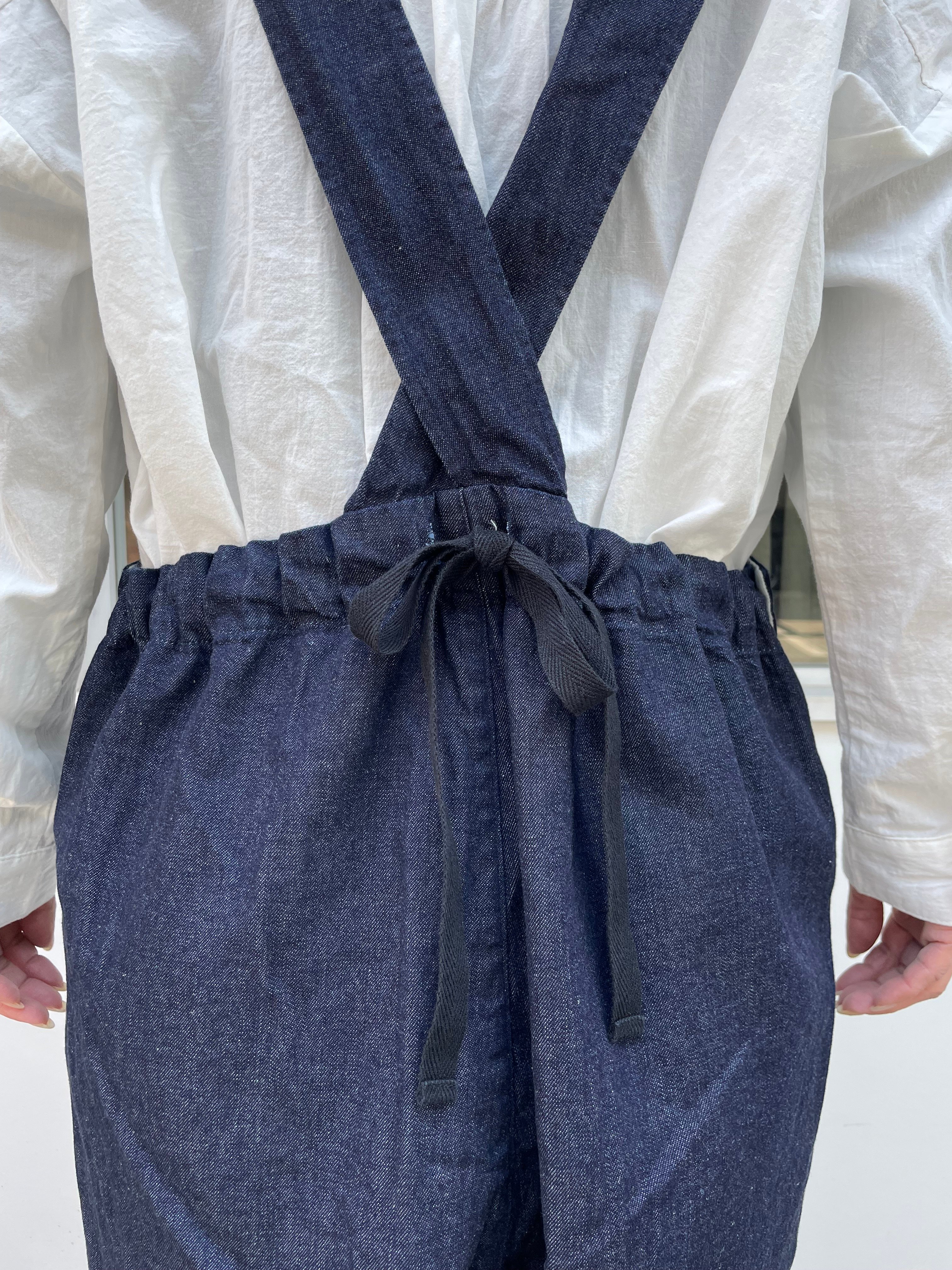 8oz denim bottle overalls (8オンスデニムボトルオーバーオール)AN