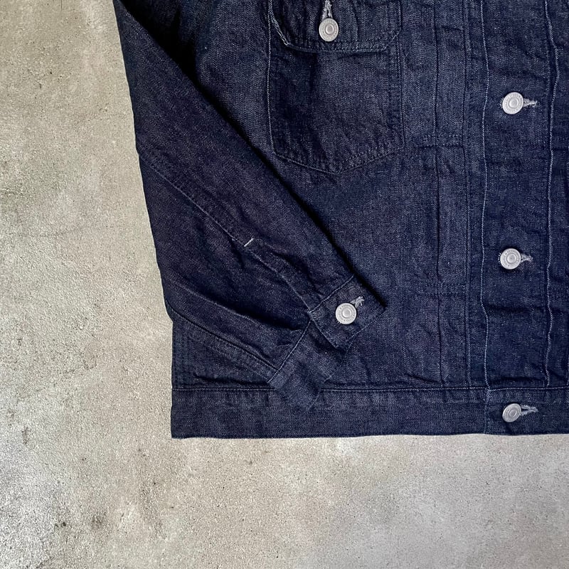 Stand collar 2nd denim jacket(スタンドカラーデニムジャケット Stand collar 2nd denim jacket(スタンドカラーデニムジャケット
