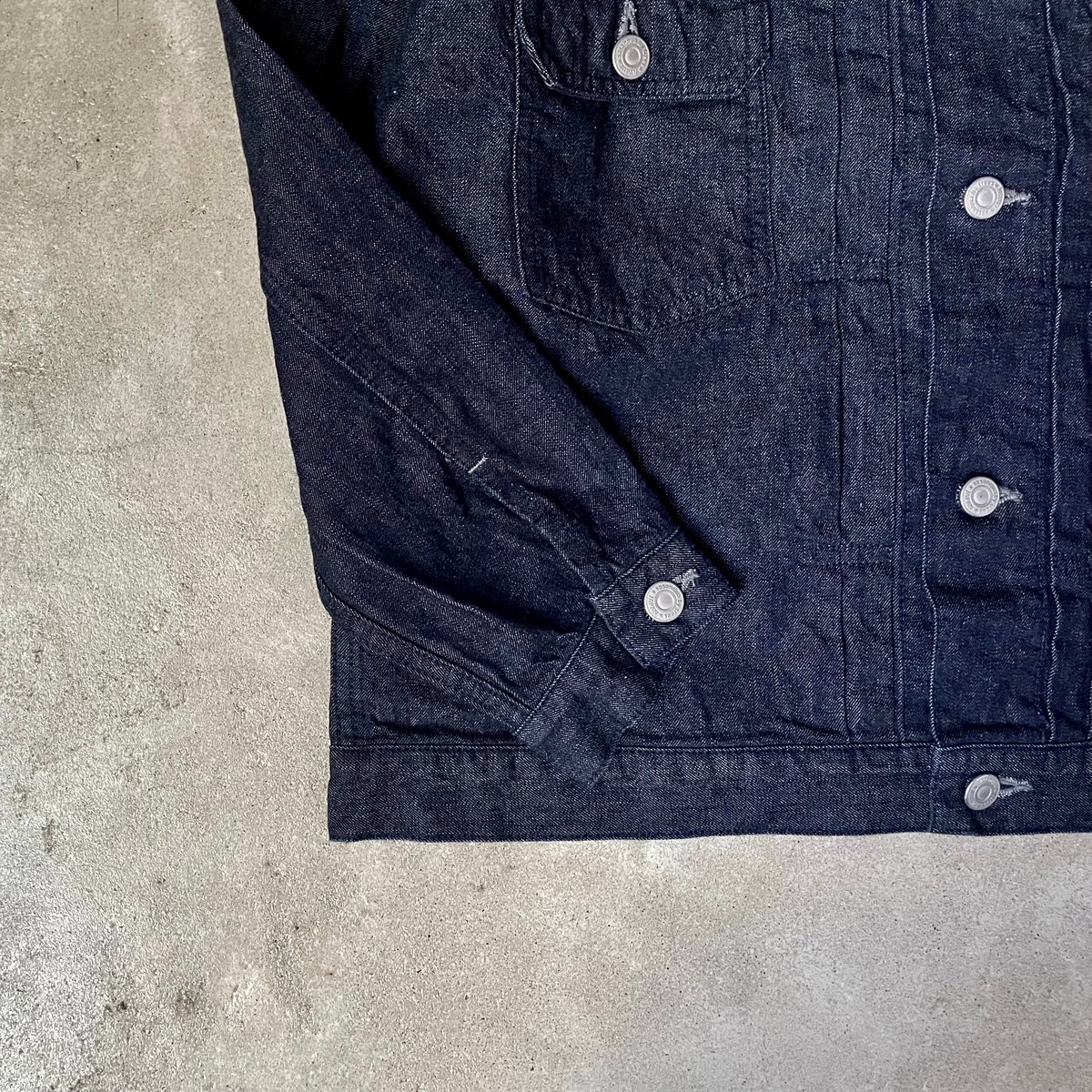 Stand collar 2nd denim jacket(スタンドカラーデニムジャケット