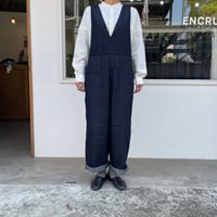 8oz denim bottle overalls (8オンスデニムボトルオーバーオール)AN-283