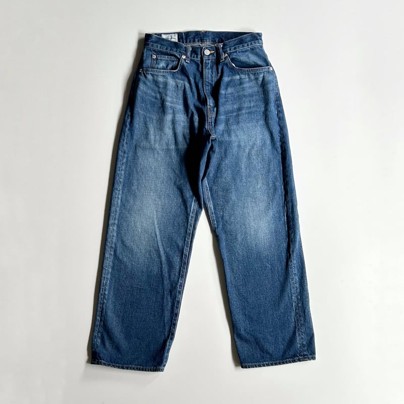 Wide Straight Denim (ワイドストレートデニム) -3Year Wash A