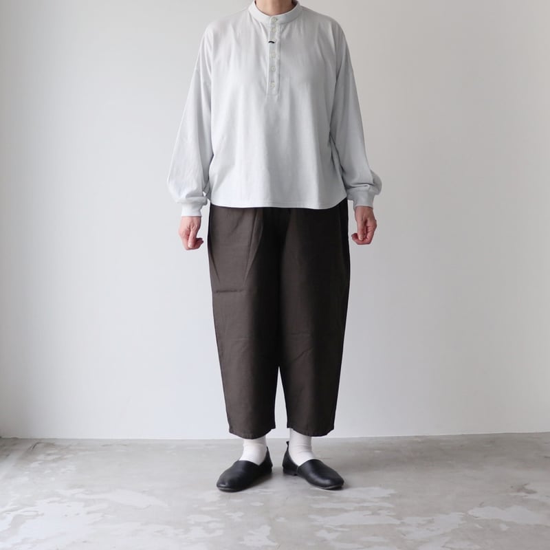 【極美品】sasanqua by trees　コットンヘンプシャトルパンツ Shuttle Pants (シャトルパンツ)-AN-126 | sasanqua by trees
