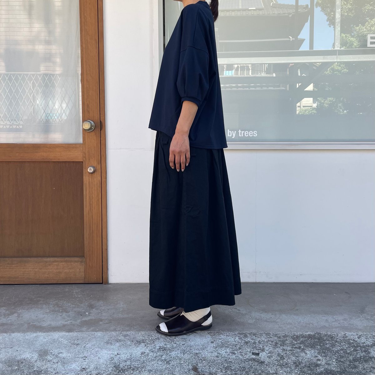 6oz denim tuck skirt(6オンスデニムタックスカート)AN-293 | sa