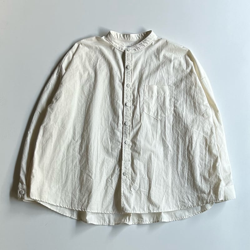 Bourette noil work over shirts(ブーレットノイルワークオーバーシ