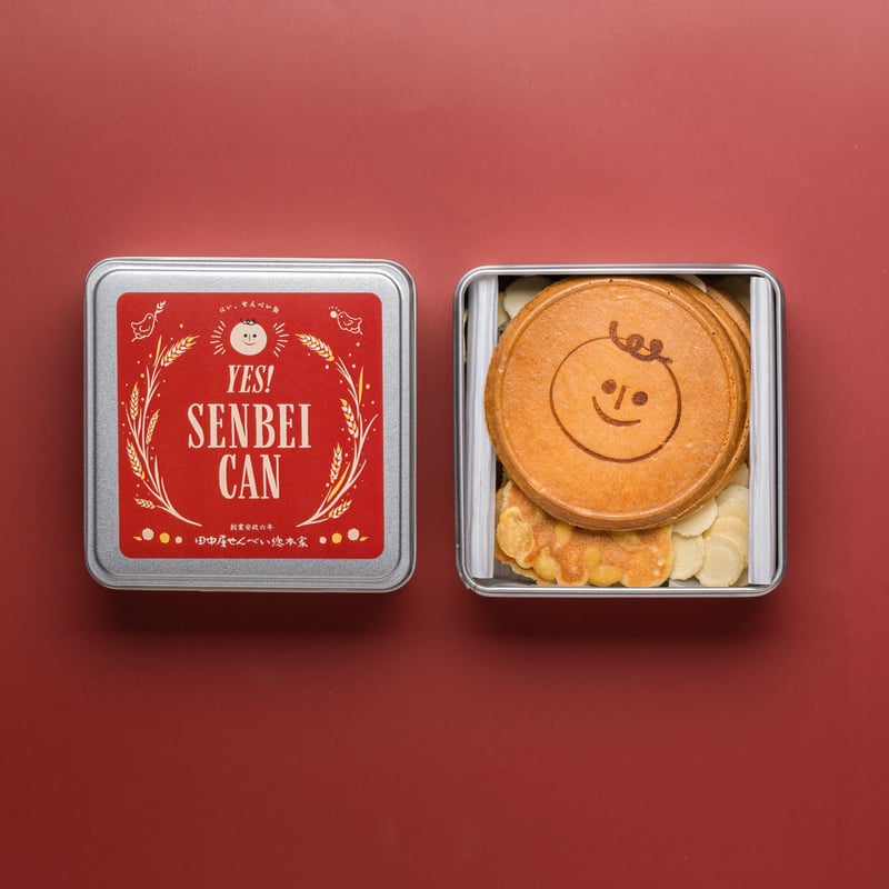 YES! SENBEI CAN | 田中屋せんべい総本家
