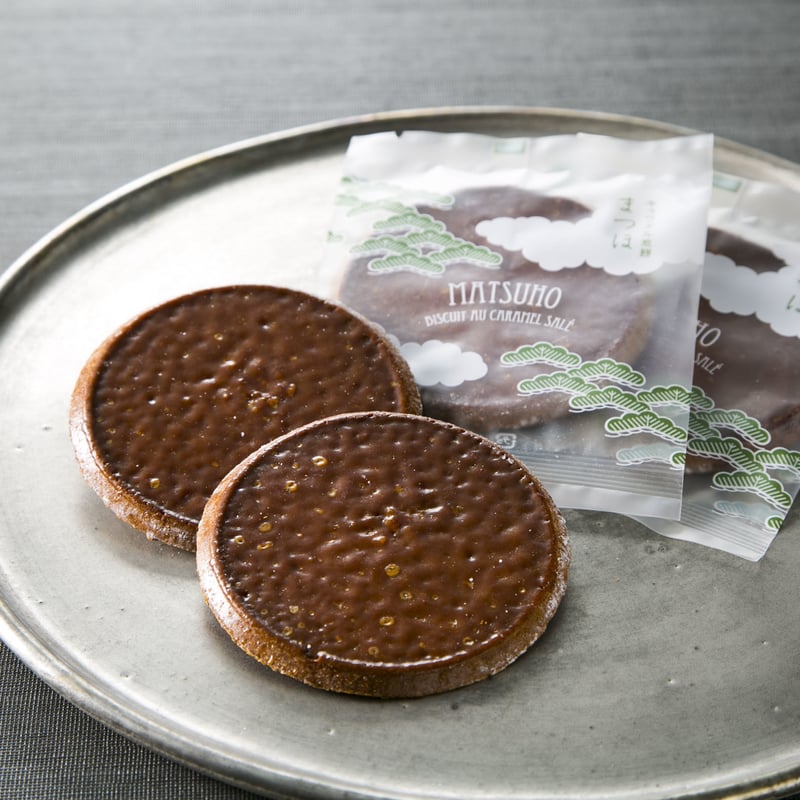 キャラメル煎餅 まつほ 2枚入 | 田中屋せんべい総本家