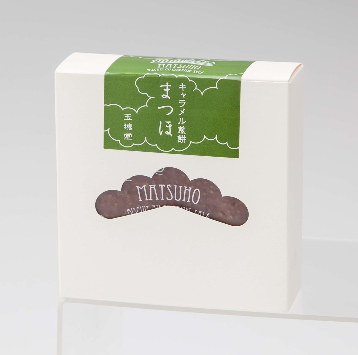 キャラメル煎餅 まつほ 5枚入 | 田中屋せんべい総本家