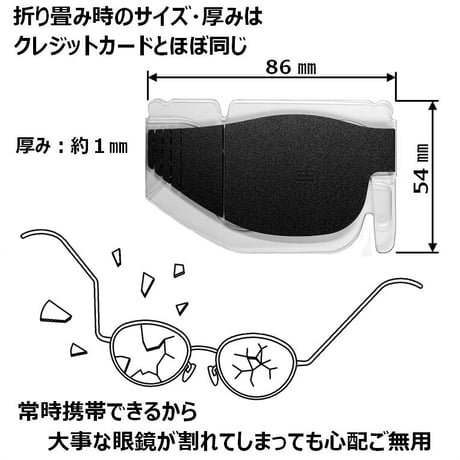 カードサイズメガネ