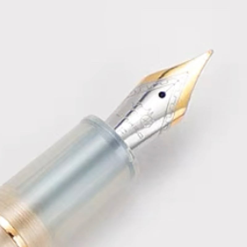 2way glass pen アクア×ホワイトブルー paraglass