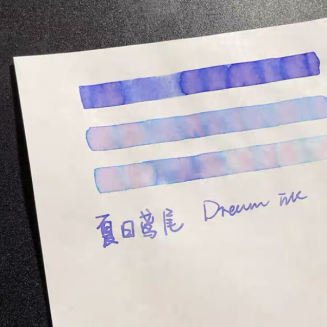 DREAM INK 夏日鳶尾 (サマーアイリス)20ml 遊色ラメ入りボトルインク