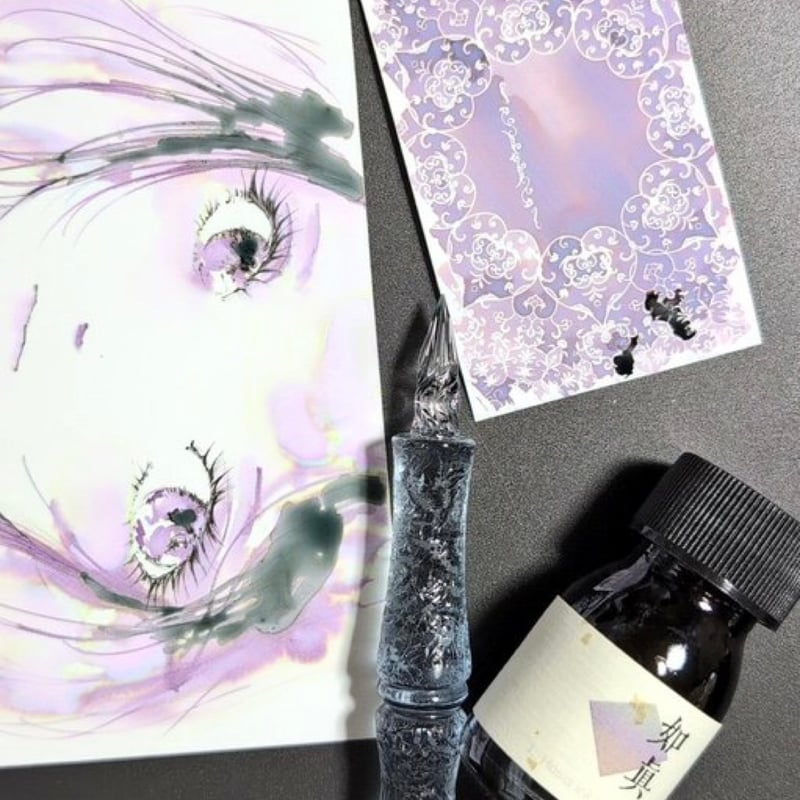 インクカラー展示： HOSIA＆Leeming ink | 薫月文具堂
