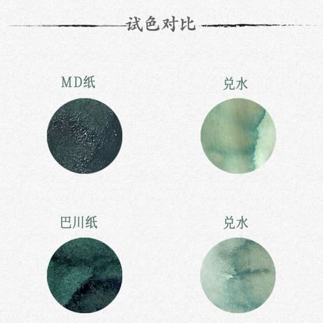 Starry ink 星墨(シンムォ) 六色詩詞香水インク