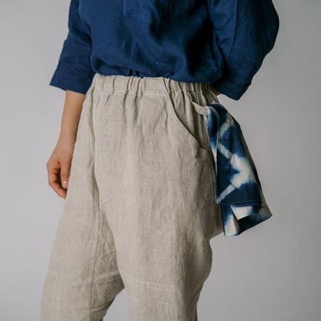 ［たつけ］耕すたつけ / リネン 《岡本よりたかコラボ 限定商品》