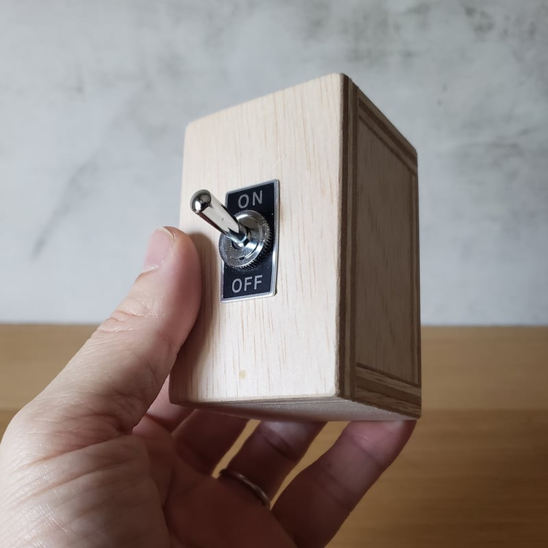 SWITCH BOX TOY｜トグルスイッチ ブラック | NEWDAYS FACTORY｜