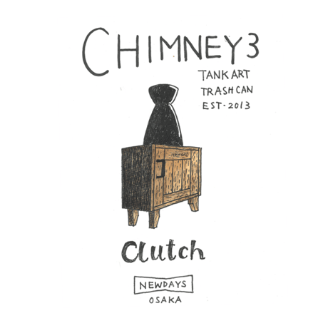 オーガニックコットンＴシャツ　CHIMNEY3