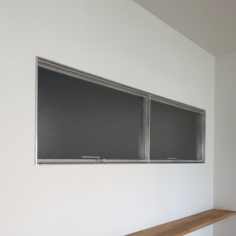 アルミの室内窓 2連型 | NEWDAYS FACTORY｜ニューデイズ