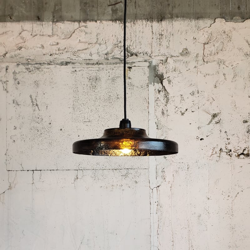 FRP ランプシェード 7型 黒 | NEWDAYS FACTORY｜ニューデイズ フ