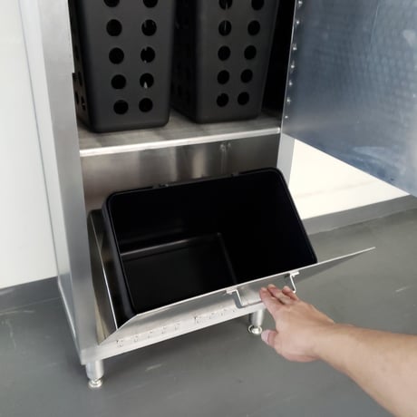 チムニー2号　SMOKY(スモーキー)　ゴミ箱　3分別