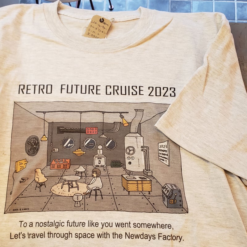 RETRO FUTURE CRUISE 2023 Tシャツ | NEWDAYS FACTOR RETRO FUTURE CRUISE 2023 Tシャツ | NEWDAYS FACTOR