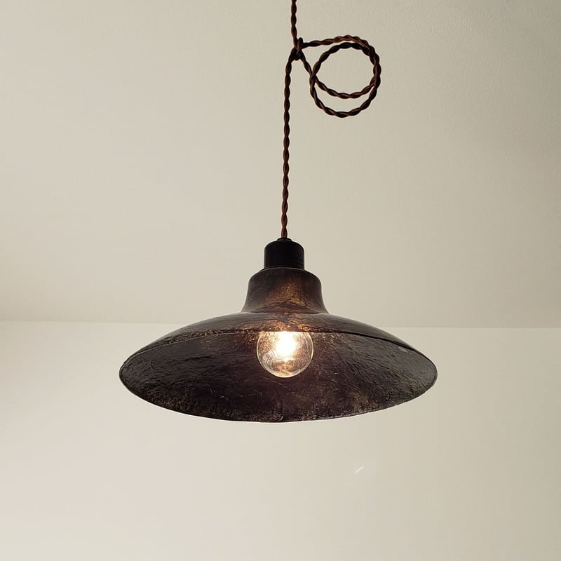 FRP ランプシェード 5型 黒 | NEWDAYS FACTORY｜ニューデイズ フ