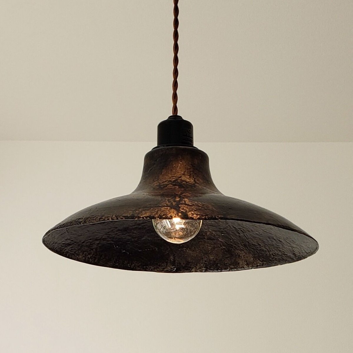 ランブシェード FRP ランプシェード 5型 黒 | NEWDAYS FACTORY｜ニューデイズ フ